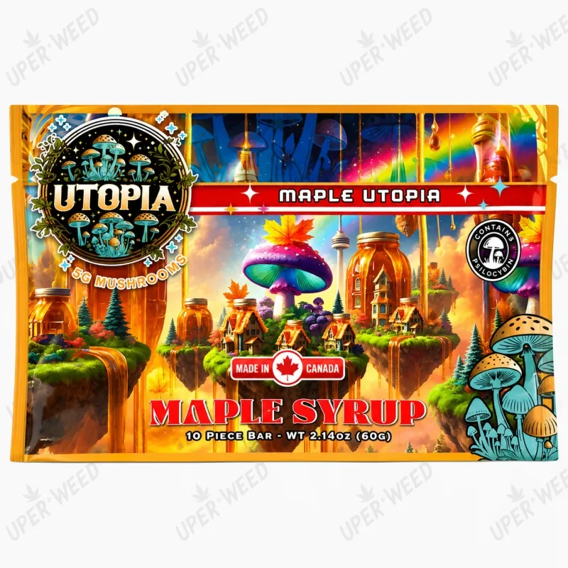 Utopia 5000mg Psilocybin Chocolate - Maple Syrup photo 1